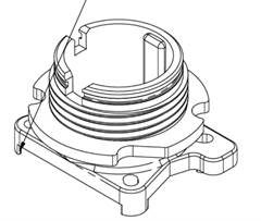YC.JG.ZS002291 BASE DE FIXACAO DE L
